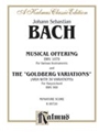 The Musical Offering and The "Goldberg Variations"