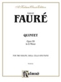 Quintet in D Minor, Op. 89