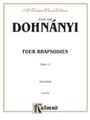 Four Rhapsodies  Opus 11