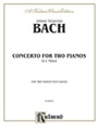 Concerto In C Minor BWV 1060 Double Concerto