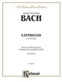 Capriccio On The Departure Of His Beloved Brother