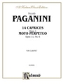 Fourteen Caprices, Op. 1 and Moto Perpetuo, Op. 11, No. 6 (unacc
