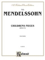 Children's Pieces, 6 Opus 72