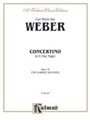 Concertino for Clarinet in A-Flat Major, Op. 26 (Orch.)