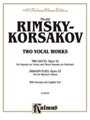 Two Vocal Works, Op. 52, 53