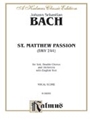 St Matthew Passion