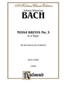 Missa Brevis No. 3 in A Major