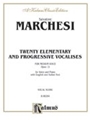 20 Elementary And Progressive Vocalises
