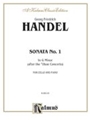 Sonata #1  G Minor After The Oboe Concer