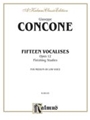 15 Vocalises  Opus 12 Finishing Studies