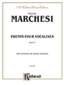 24 Vocalises  Opus 2