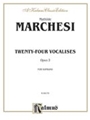 24 Vocalises  Opus 3