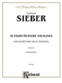 36 Eight Measure Vocalises