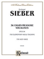 36 Eight Measure Vocalises