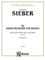 36 Eight Measure Vocalises