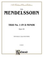 Trio In D Minor  Opus 49