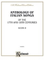Anthology Of Italian Song-17th/18th Cent