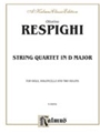 String Quartet In D Major