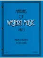 Materials of Western Music