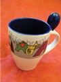 Taste Brass! Coffee Mug (White/Blue)