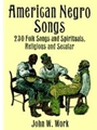 American Negro Songs