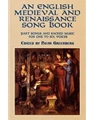 English Medieval & Renaissance Song Book