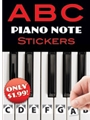 ABC Piano Note Stickers [Piano]