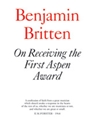 On Receiving the Aspen Award