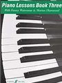 Piano Lessons, Book 3