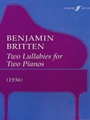 Two Lullabies For 2 Pianos 1936