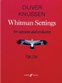 Whitman Settings