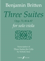 Three Suites, Opp. 72, 80 & 87 [Viola Alone]