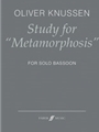 Study for "Metamorphosis" [Bassoon]