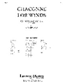 Chaconne for Winds [Concert Band, Ensemble Works]