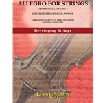 Allegro for Strings from Sonata, Op. 1, No. 3 [String Orchestra]