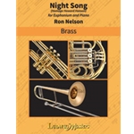 Night Song (Homage Howard Hanson) for Euphonium and Piano [Euphonium B.C. Solo and Piano]