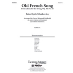 Old French Song for Solos and String Orchestra
