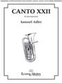 Canto XXII [Trombone/ Euphonium unaccompanied]