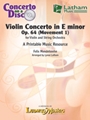 Violin Concerto [Concerto On A Disk]