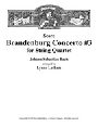 Brandenburg Concerto #3