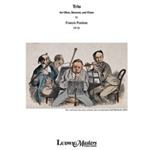 Trio for Oboe, Bassoon, and Piano, FP 43 [Oboe, Bassoon and Piano]