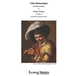 Valse Romantique for Flute and Piano, CD 79/L.71 [Flute and Piano]