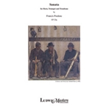 Sonata for Horn, Trumpet and Trombone, FP 33a [Brass Trio: Horn, Trumpet, and Trombone]