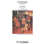 Valse Romantique for Violin and Piano, CD 79/L.71 [Violin and Piano]