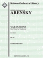 Variations on a Theme of Tchaikovsky, Op. 35a [string orchestra]