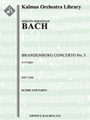 Brandenburg Concerto No. 3 in G, BWV 1048 [String Orchestra, Harpsichord]