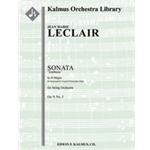 Sonata in D for String Orchestra [String Orchestra (8-8-5-5-5 in set)]