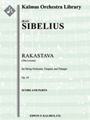 Rakastava, Op. 14 [timp, tri, str]