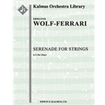 Serenade for Strings in E-flat [String Orchestra (8-8-5-5-5 in set)]