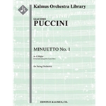 Minuetto No. 1 in A [String Orchestra (8.8.5.5.5 in set)]